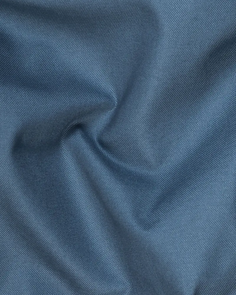Kashmir Blue Royal Oxford Shirt 2