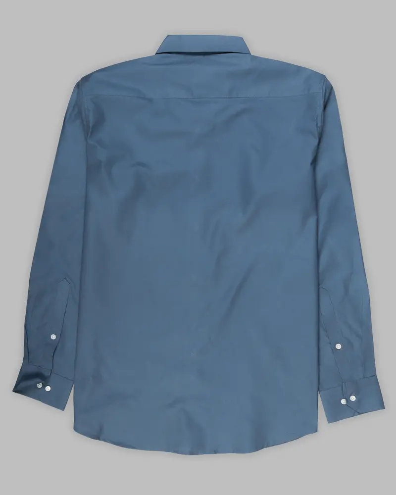 Kashmir Blue Royal Oxford Shirt 6