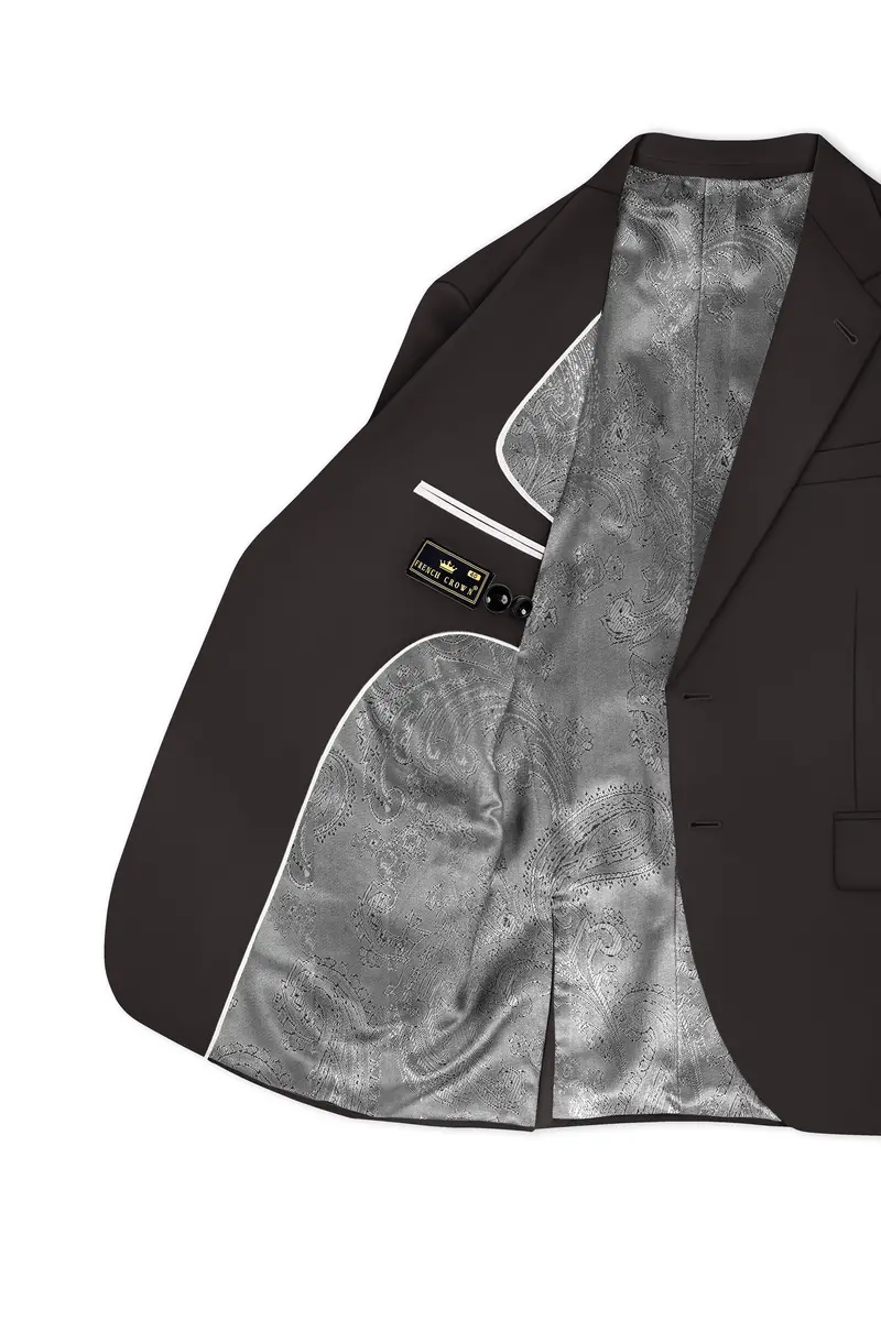 Kelp Gray Single Breasted Blazer 5
