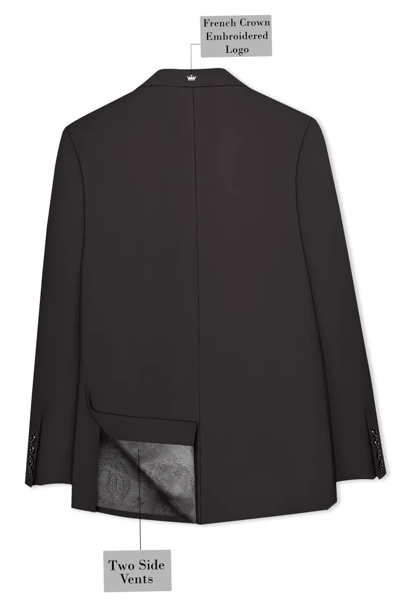 Kelp Gray Single Breasted Blazer 8