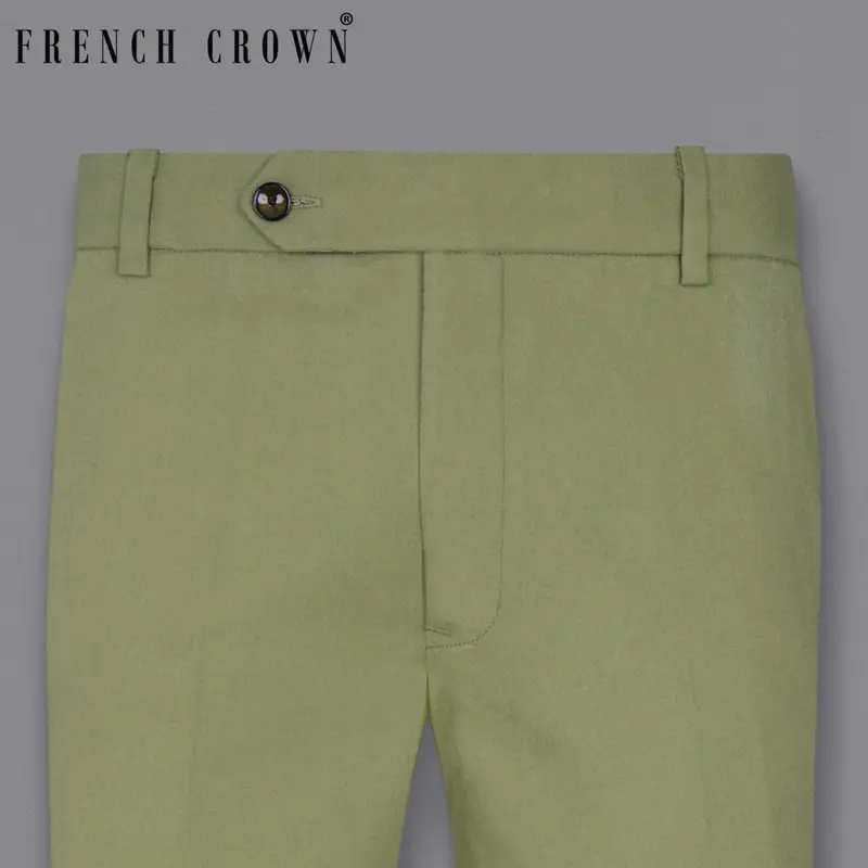 Kelp Green Heavyweight Premium Cotton Pant 7