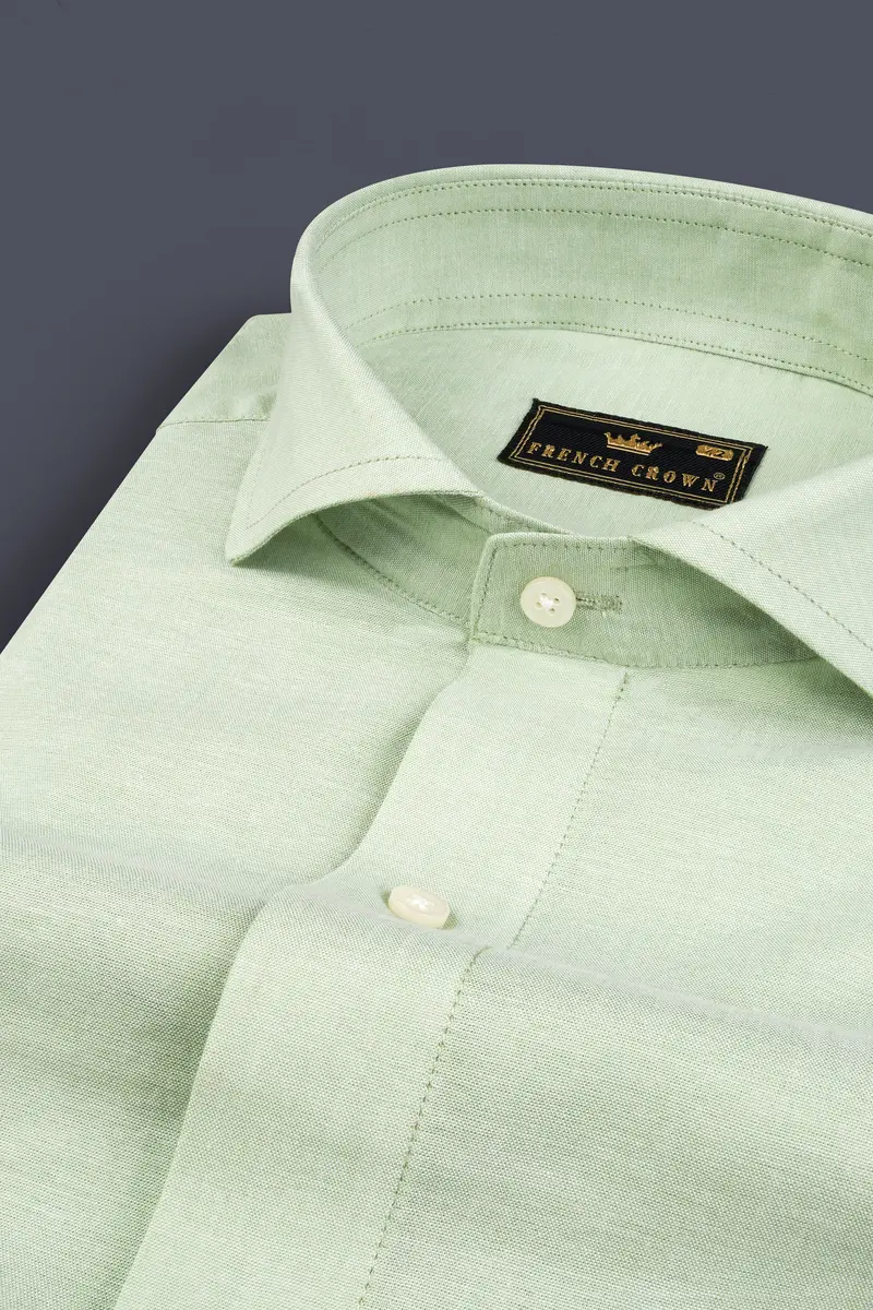 Kidnapper Green Royal Oxford Shirt 1