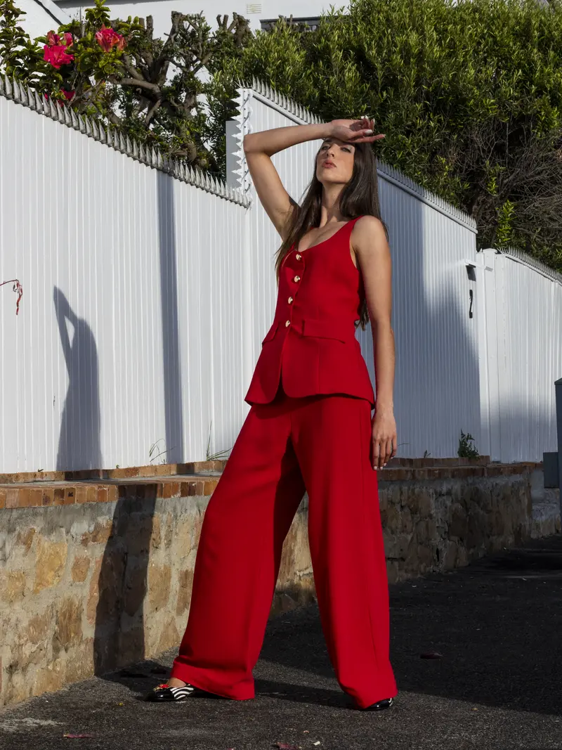 Kya Jumpsuit Red 1