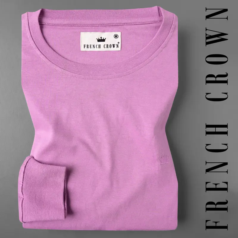 Lavender Full Sleeve Premium Cotton Jersey Sweatshirt 1