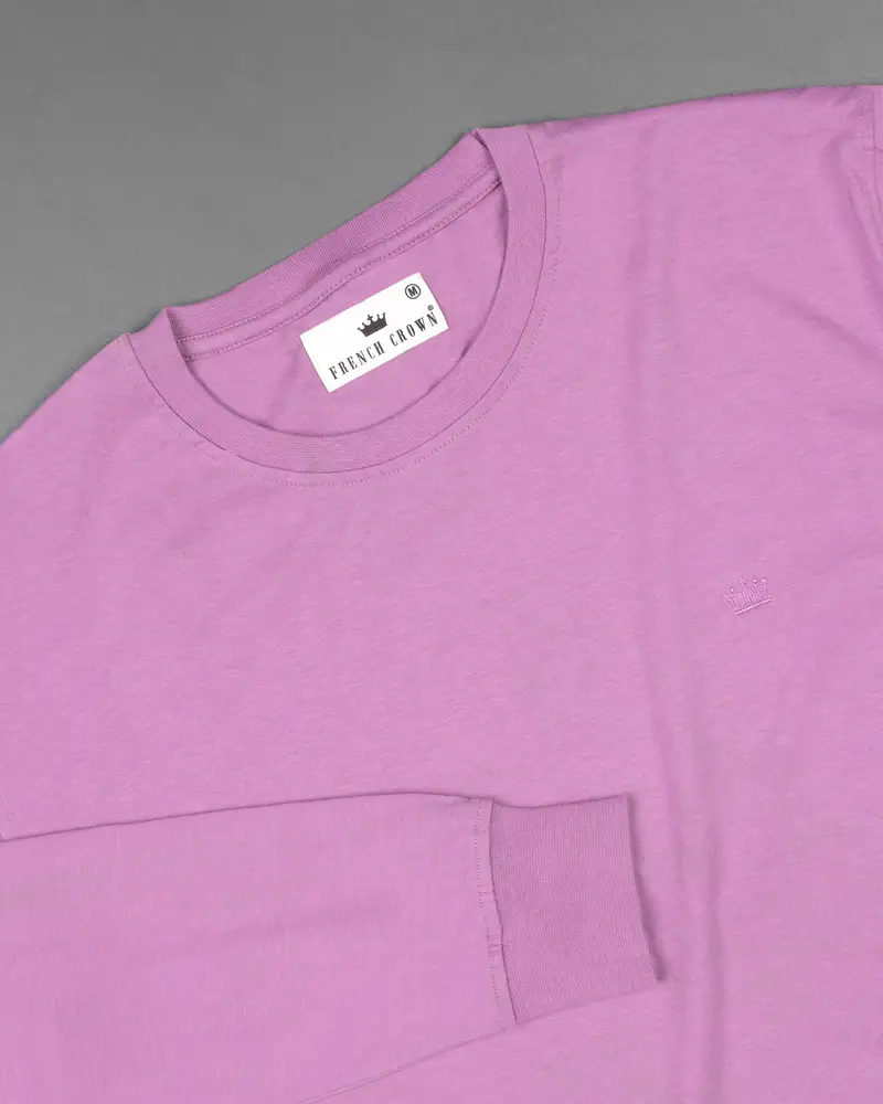Lavender Full Sleeve Premium Cotton Jersey Sweatshirt 4