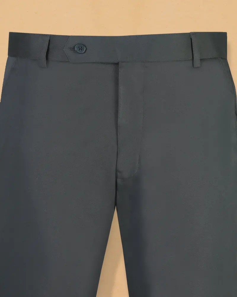 Lead Grey Cotton Pant 2