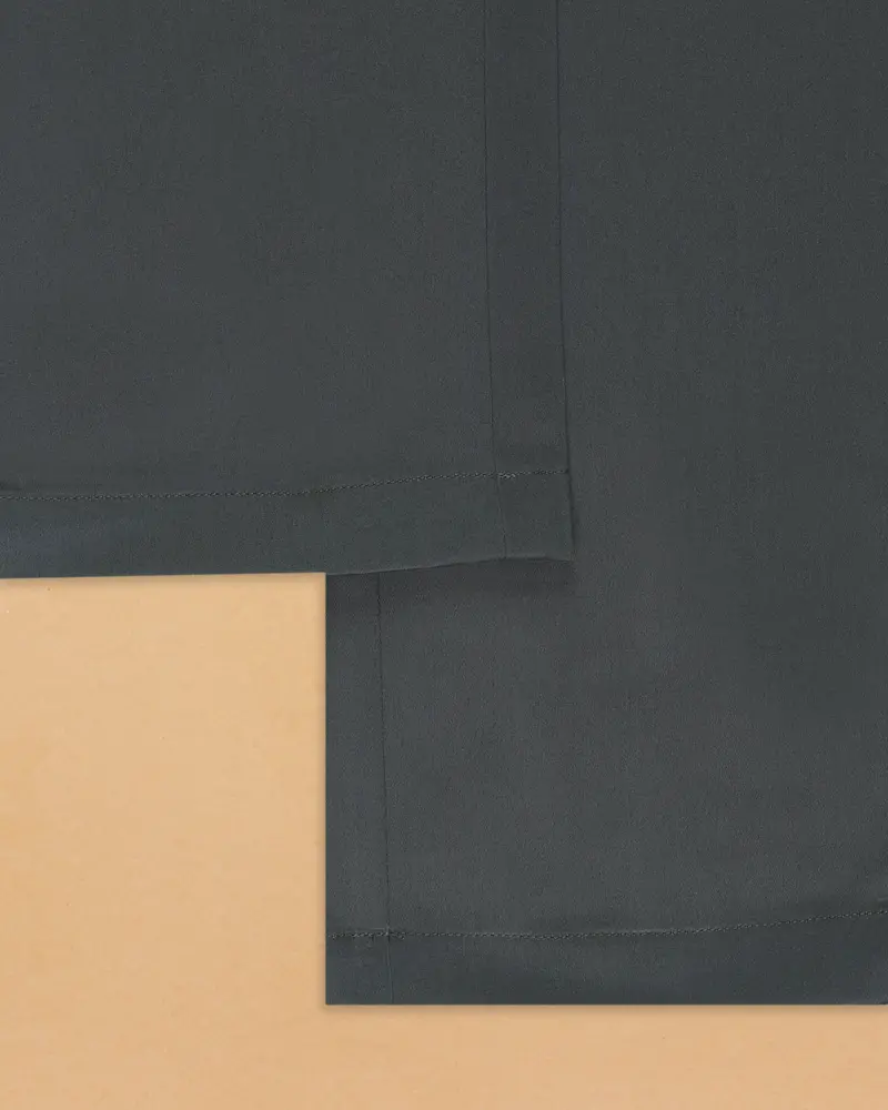 Lead Grey Cotton Pant 6