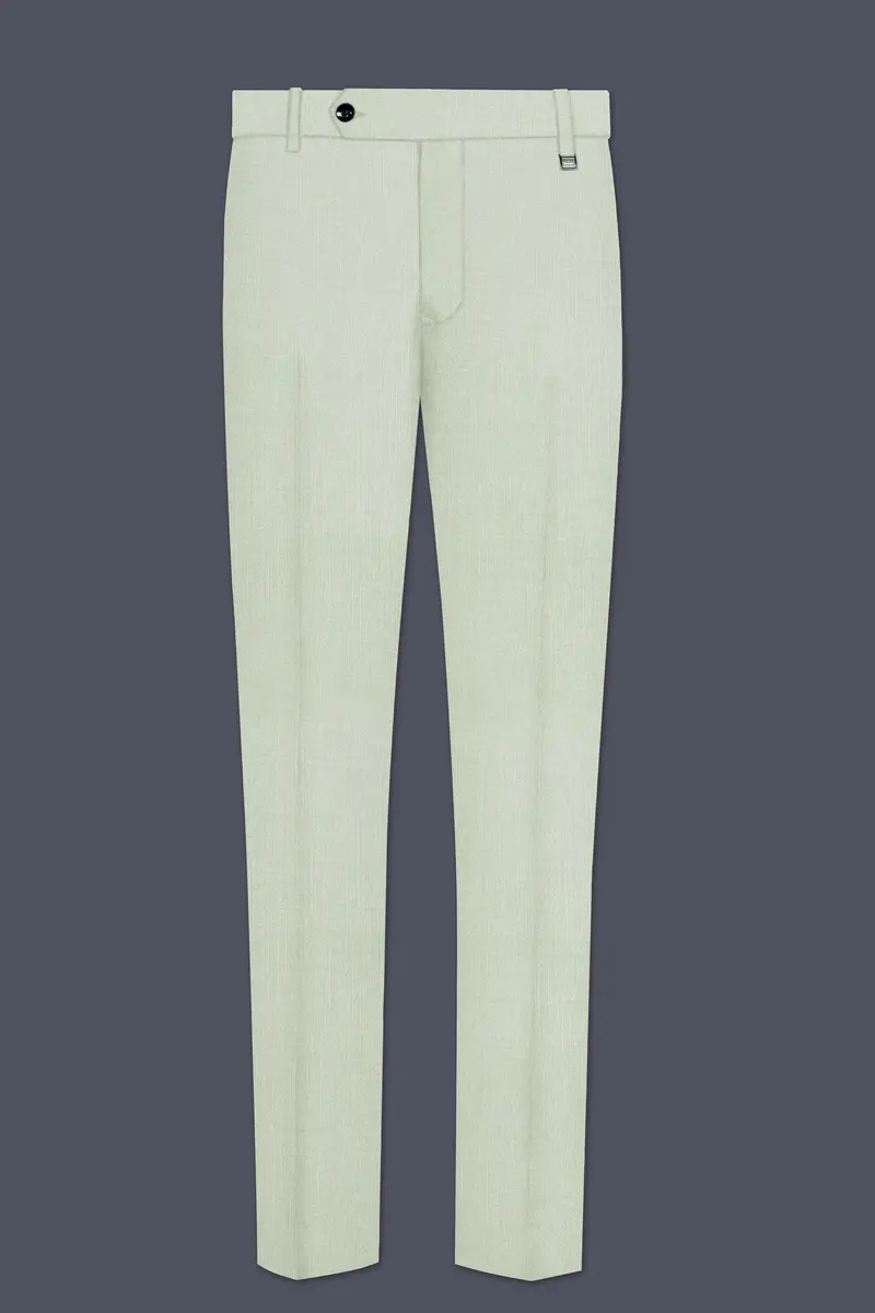 Lichen-Norway Green Wool Rich Tuxedo Slight Stretch Suit 13