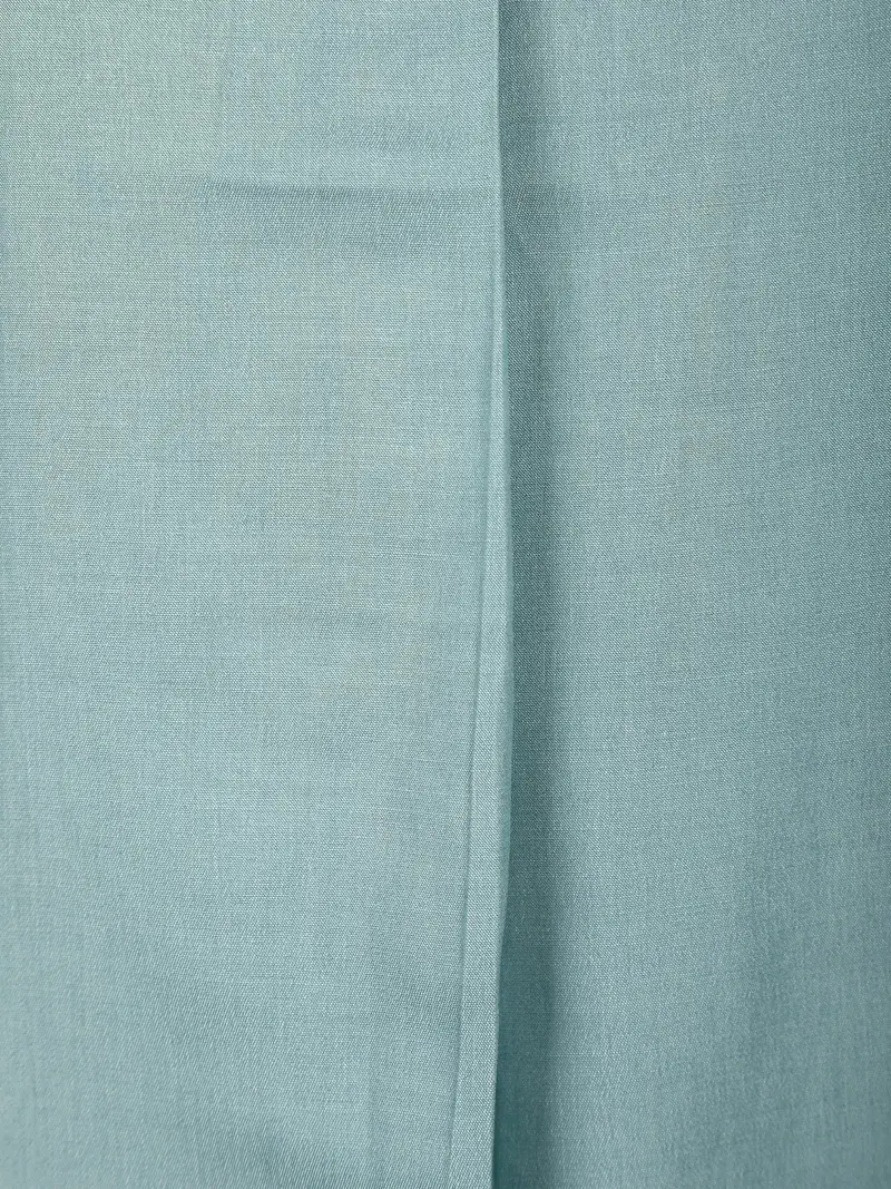 Light Blue Solid Design Cotton Co-Ord Set 7