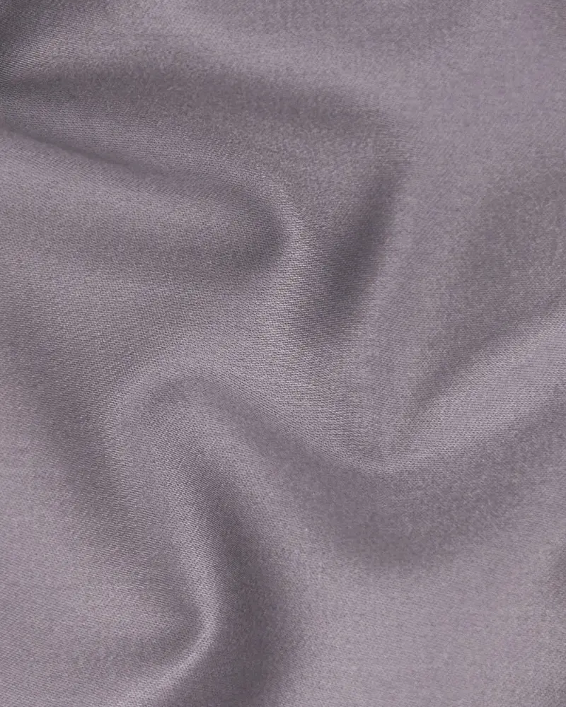 Light Gray Subtle Sheen Double Breasted Blazer 3