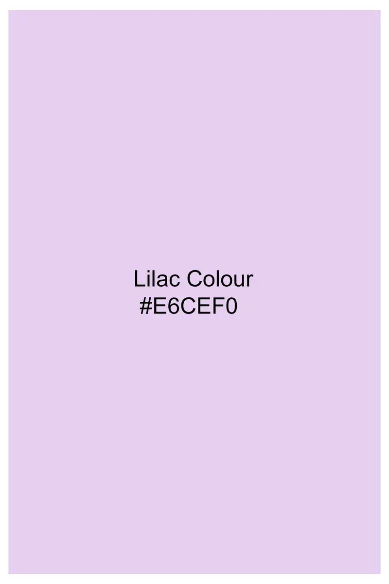 Lilac Lavender Subtle Sheen Viscose Kurta Set 9