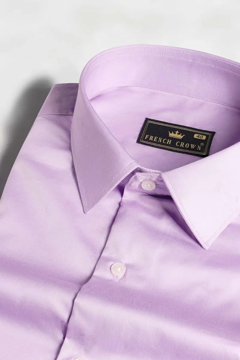 Lilac Super Soft Premium Cotton Shirt 1