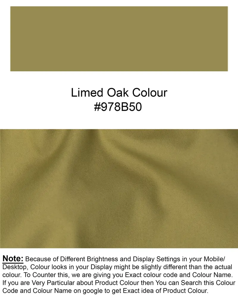 Limed Oak Solid Sports Waistcoat 8