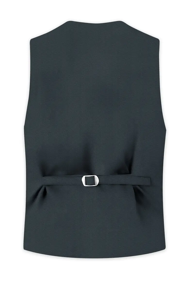 Limed Spruce Grey Textured Waistcoat 4