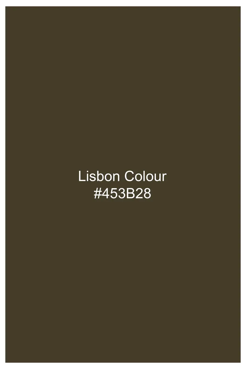 Lisbon Brown Premium Cotton Chinos Pant 6