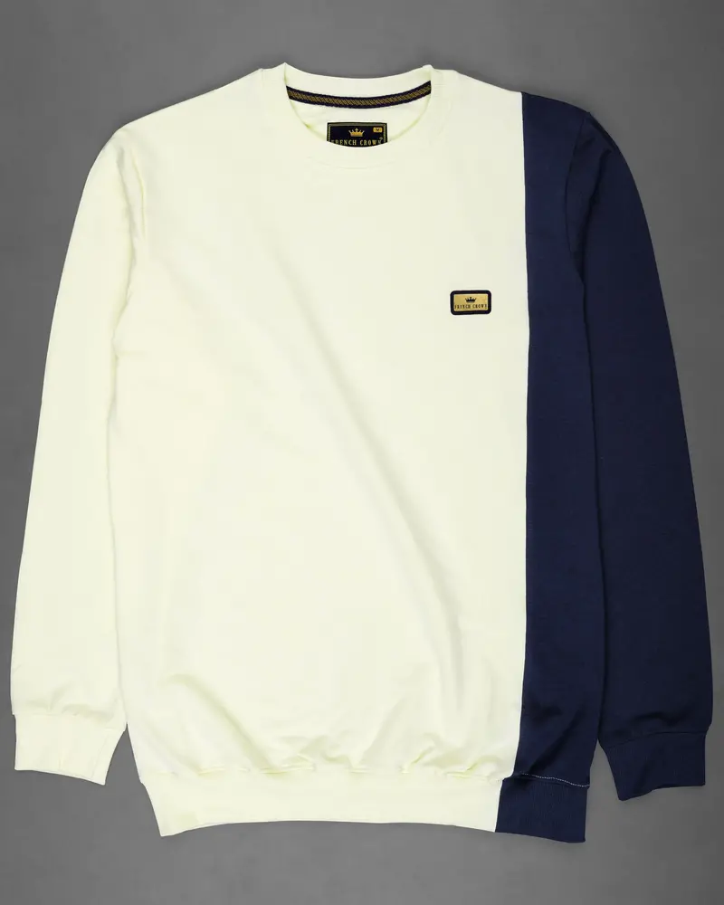 Loafer Off White And Mirage Blue Sweatshirt 2