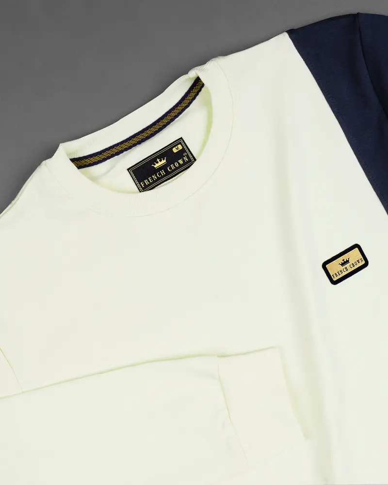 Loafer Off White And Mirage Blue Sweatshirt 4