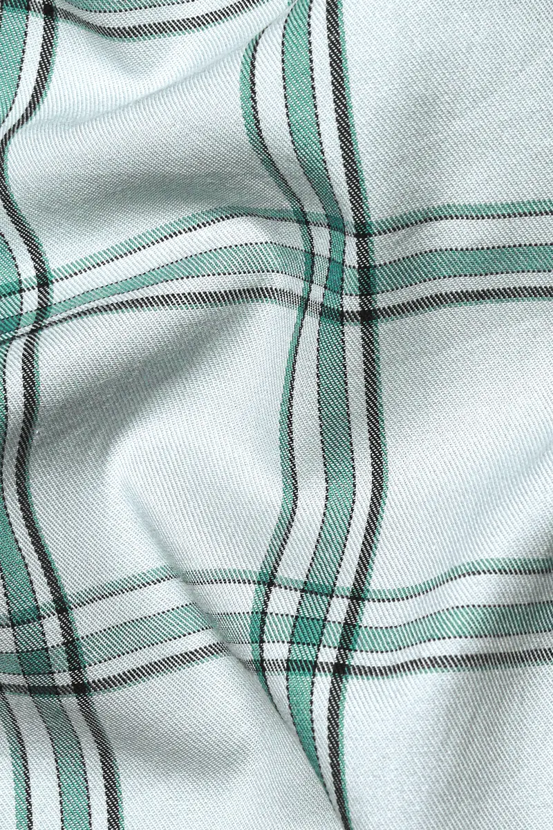 Loblolly Twill Windowpane Premium Cotton Shirt 2