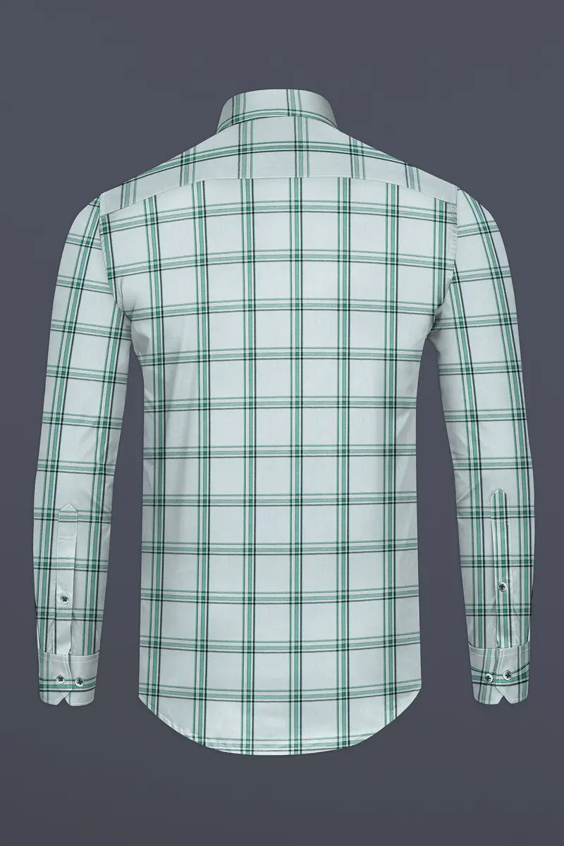Loblolly Twill Windowpane Premium Cotton Shirt 5