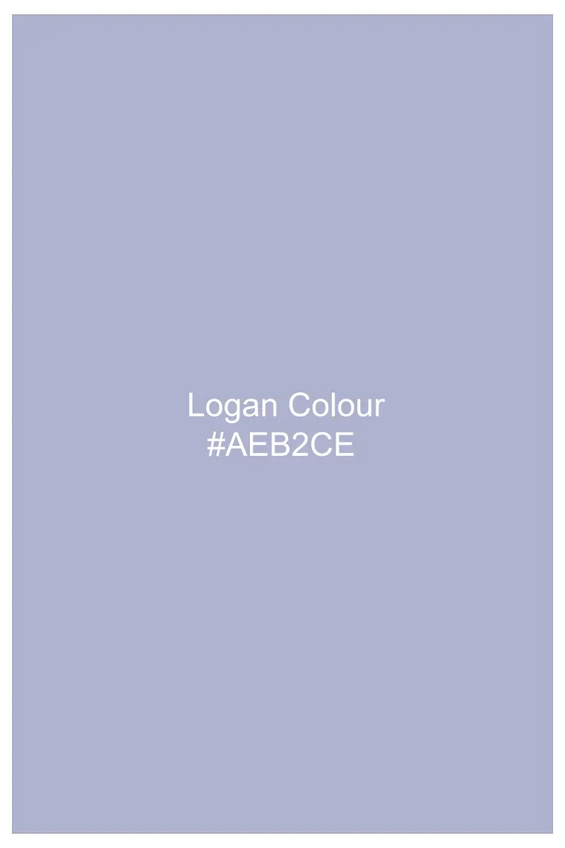 Logan Blue Solid Twill Super Soft Premium Cotton Shorts 7