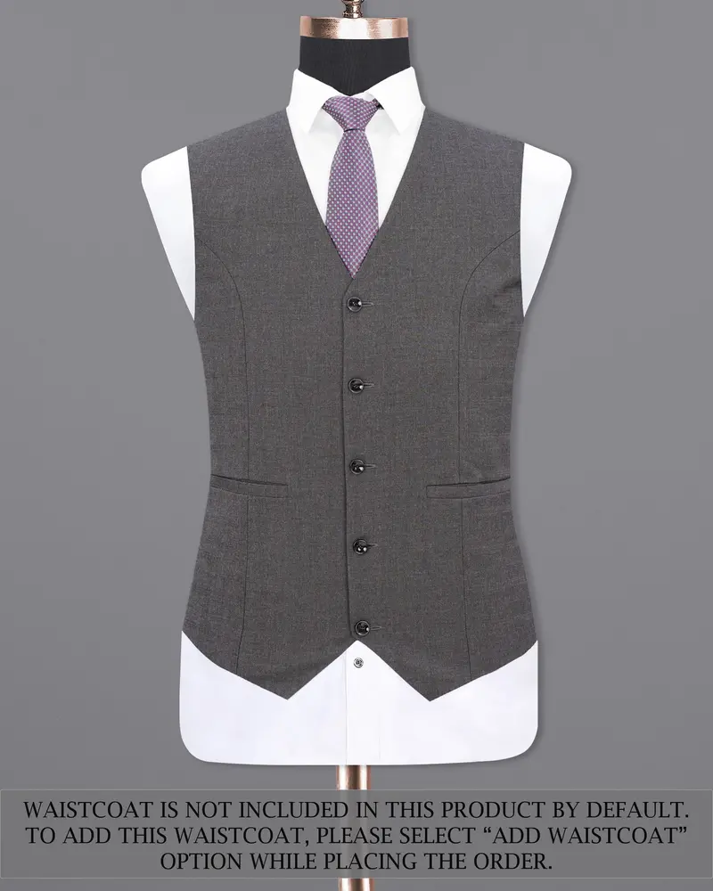 Lridium Grey Double Breasted Suit 15