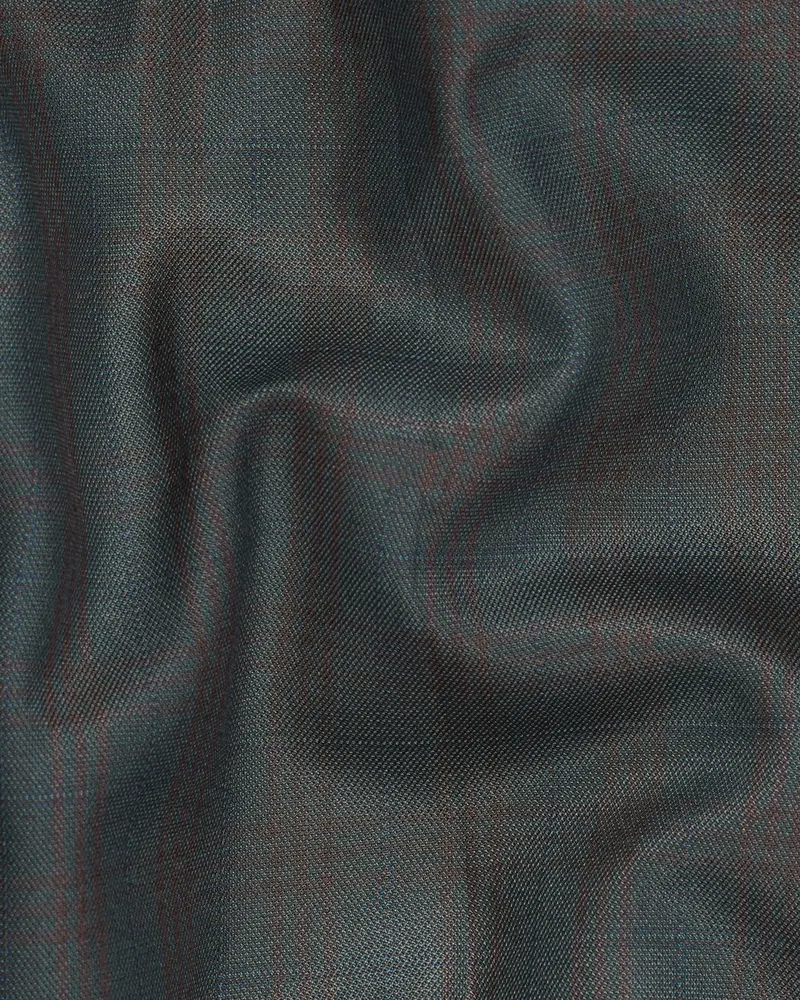 Lridium With Emperor Plaid Pant 3