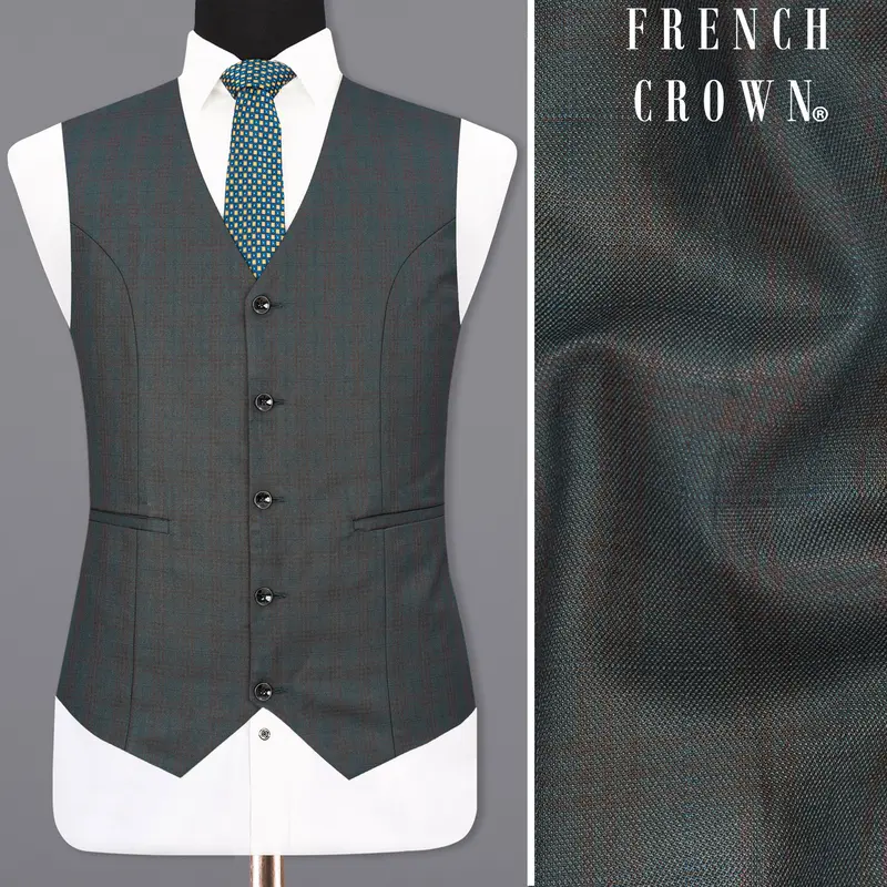 Lridium With Emperor Plaid Waistcoat 1