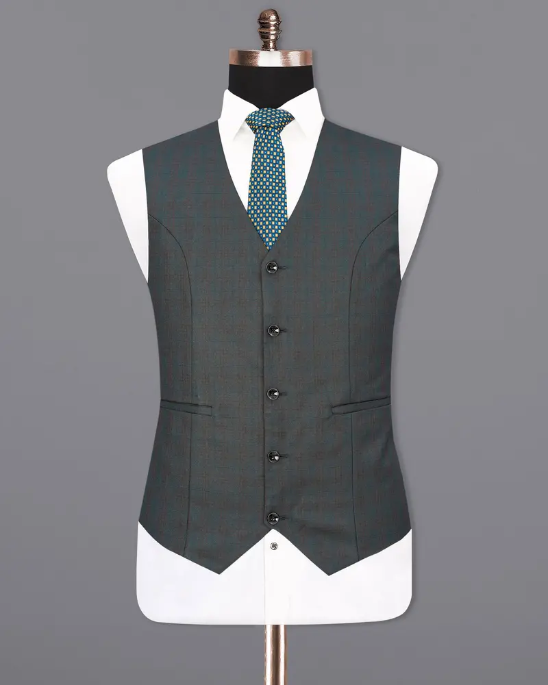 Lridium With Emperor Plaid Waistcoat 2