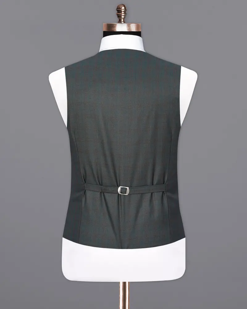 Lridium With Emperor Plaid Waistcoat 5