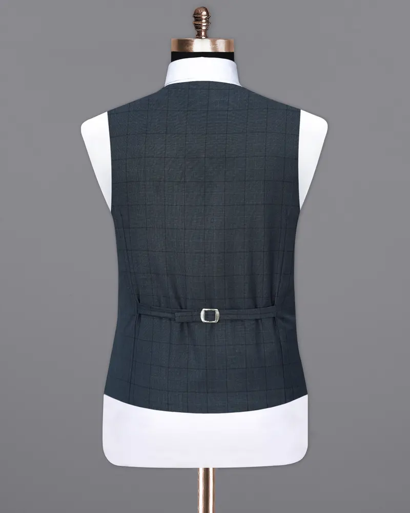 Lridium With Mirage Plaid Waistcoat 6