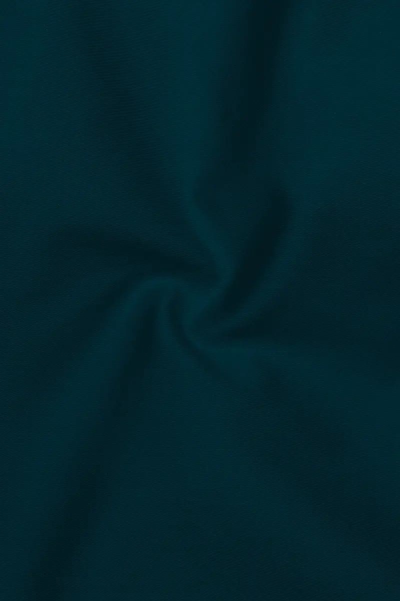 Luminor-Firefly Blue Subtle Sheen Super Soft Premium Cotton Tuxedo Dress Shirt 3