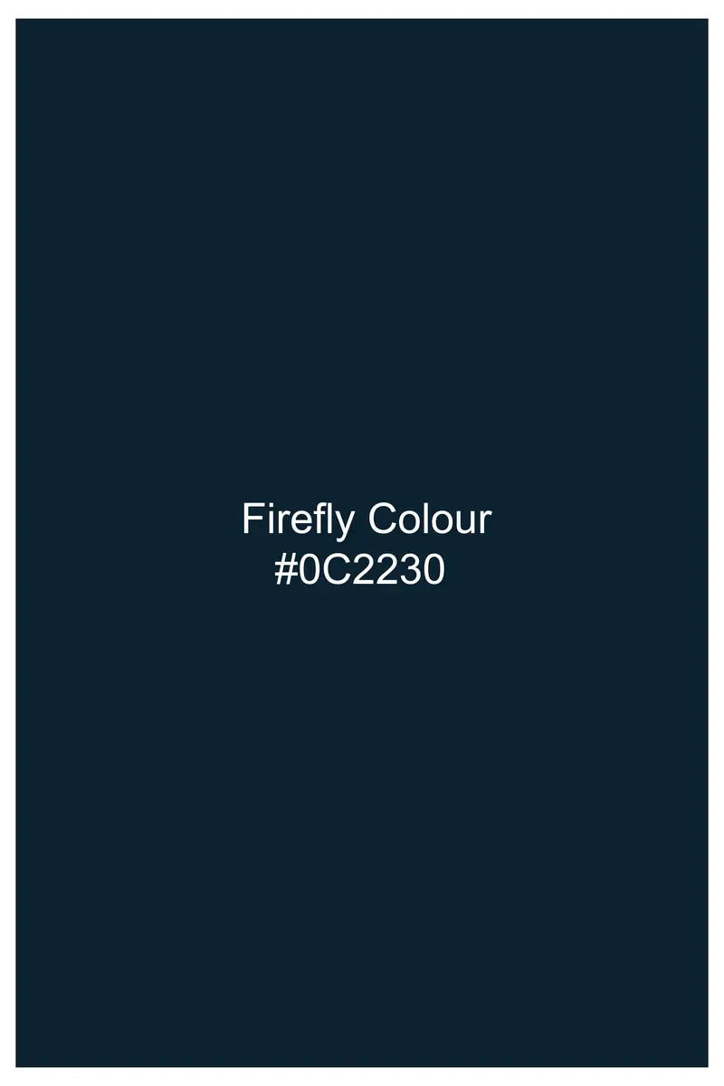 Luminor-Firefly Blue Subtle Sheen Super Soft Premium Cotton Tuxedo Dress Shirt 9