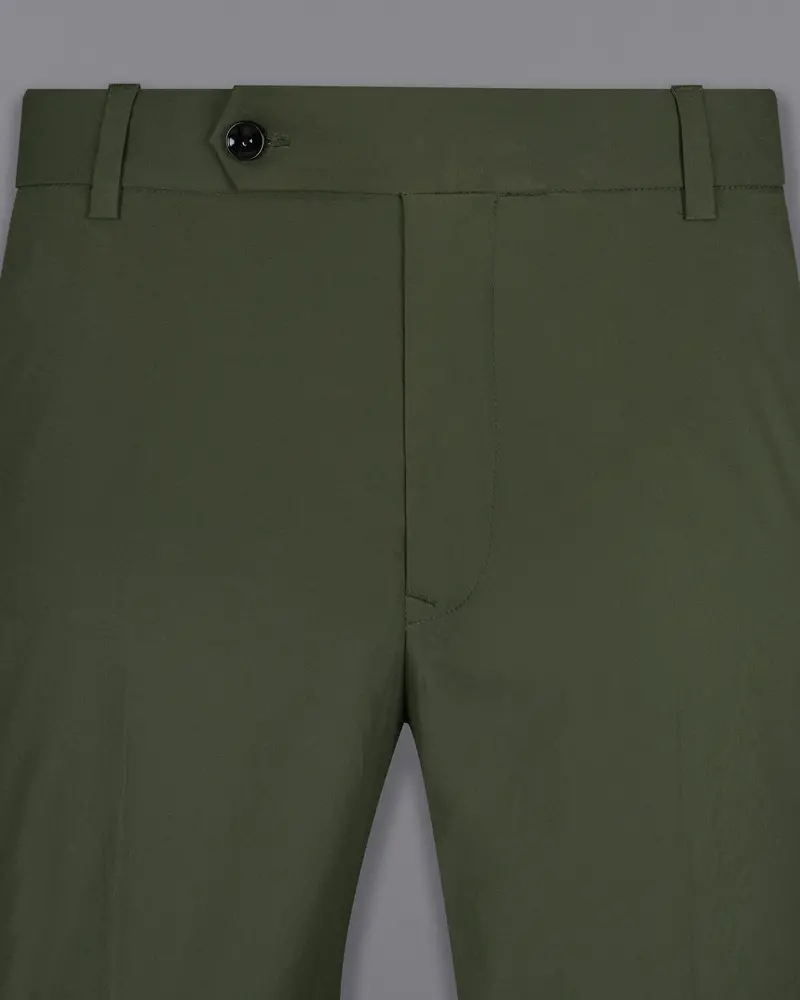 Lunar Green Premium Cotton Pant 2