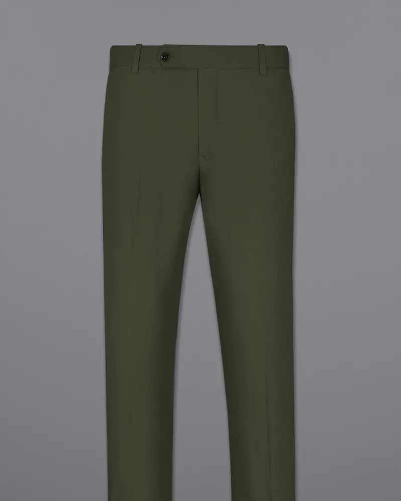 Lunar Green Premium Cotton Pant 4