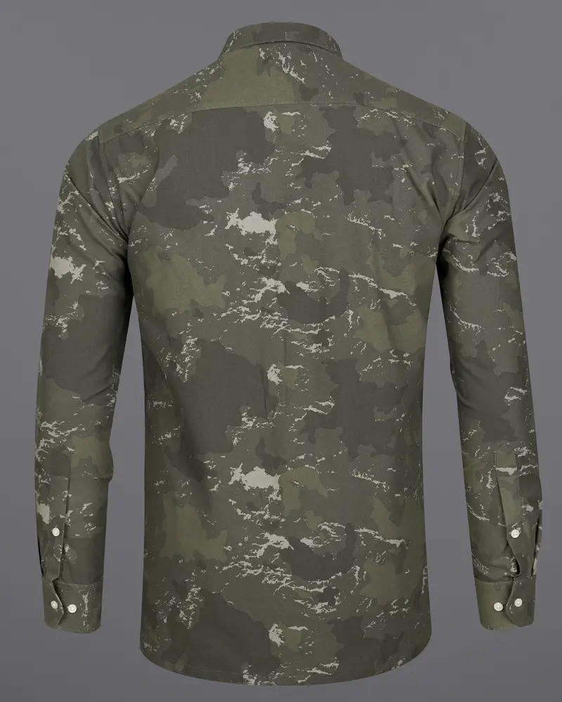 Lunar With Flintt Green And Nebula White Camouflage Royal Oxford Overshirt/Shacket 11
