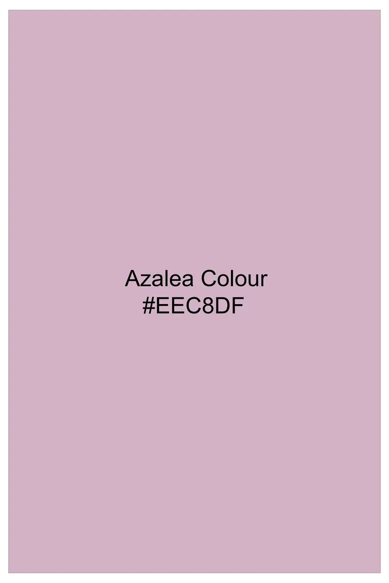 Lustraro-Azalea Pink Subtle Sheen Super Soft Premium Cotton Dress Shirt 7