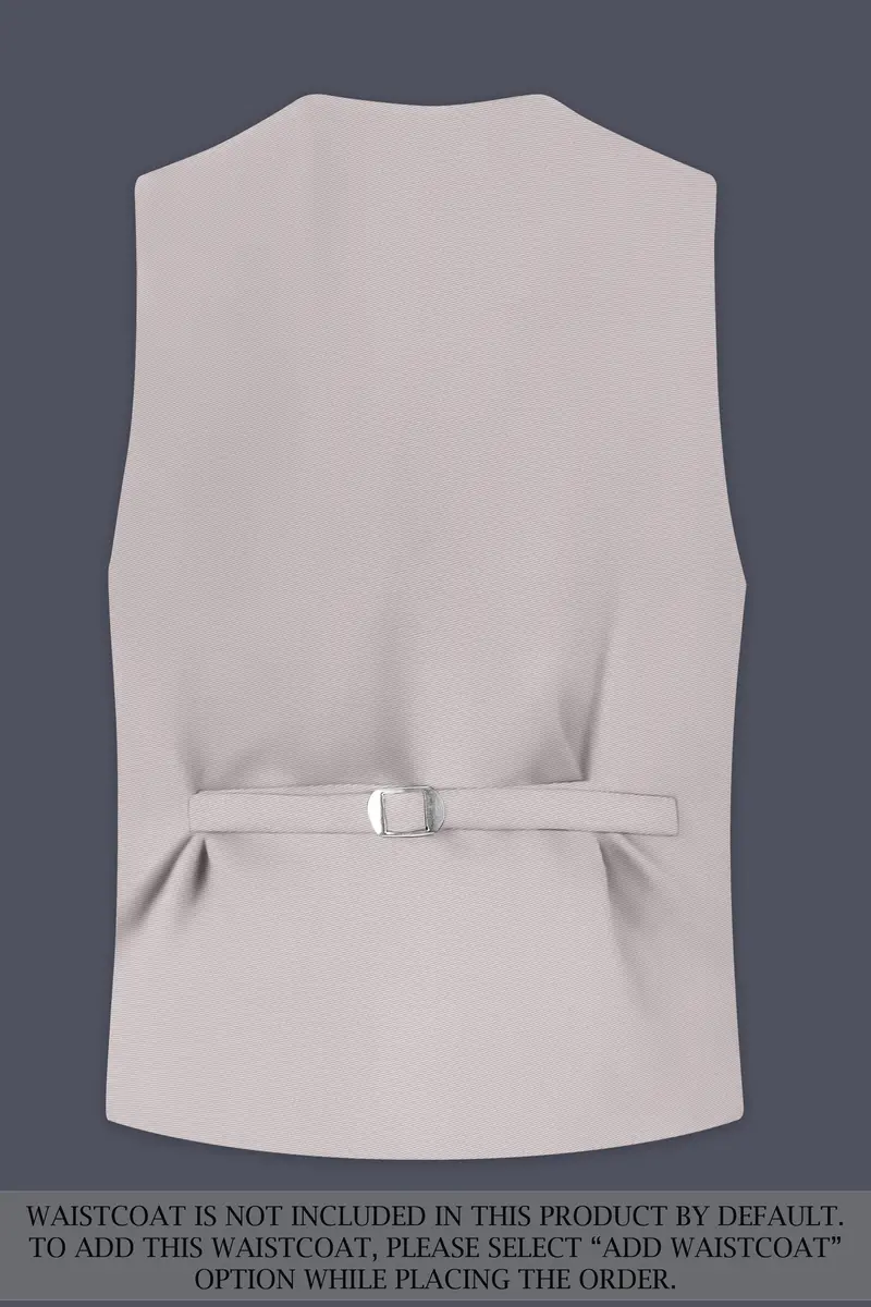 Lustre-Cloud Pink Slight Stretch Subtle Sheen Poly-Viscose Single Breasted Suit 17