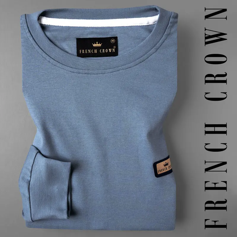 Lynch Blue Full Sleeve Premium Cotton Jersey Sweatshirt 1