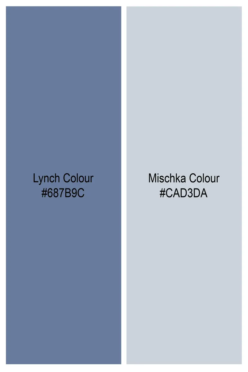 Lynch Blue Funky Printed Premium Tencel Designer Shirt 11