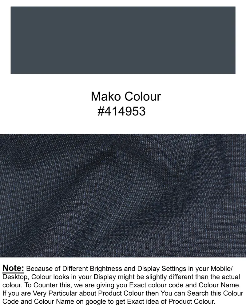 Maco Grey Wool Rich Pant 7