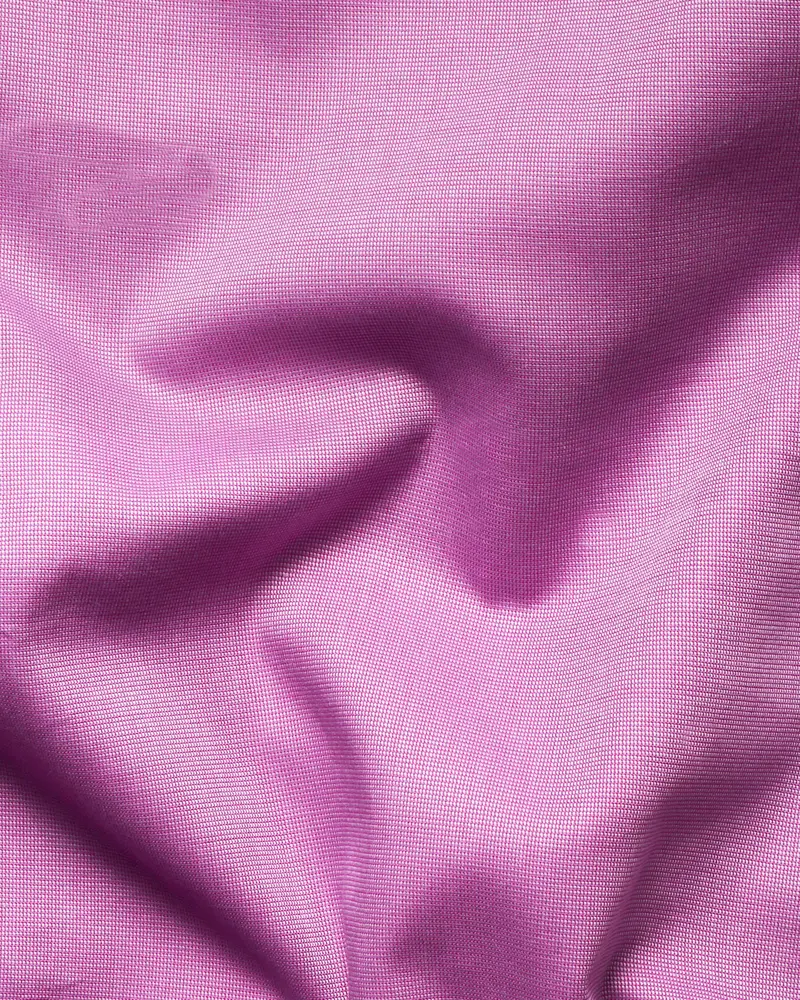 Magenta Slight Sheen Premium Cotton Shirt 2
