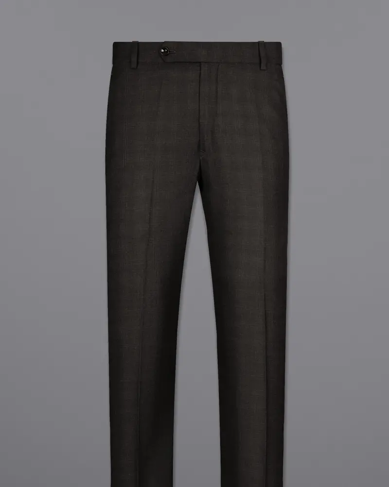 Maine Grey Woolrich Subtle Plaid Pant 4