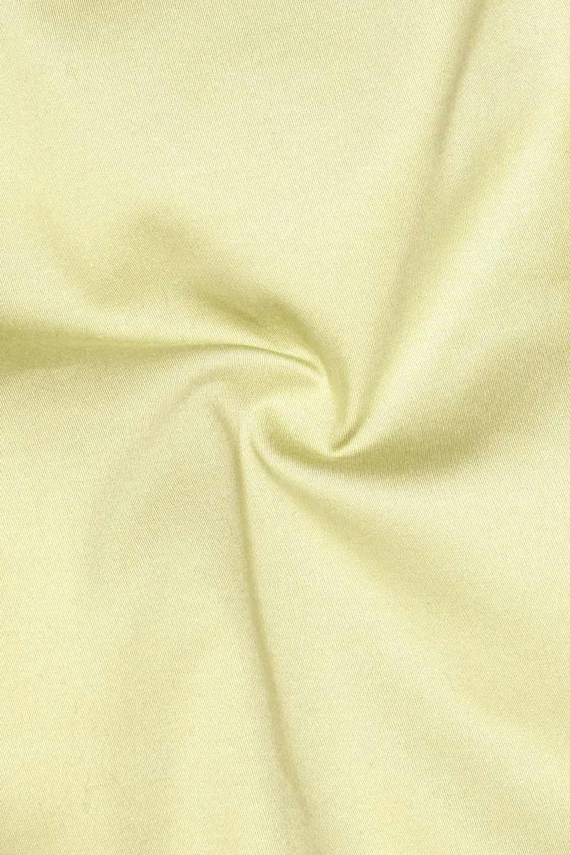 Maize Cream Stretchable Premium Cotton Traveler Pant 3
