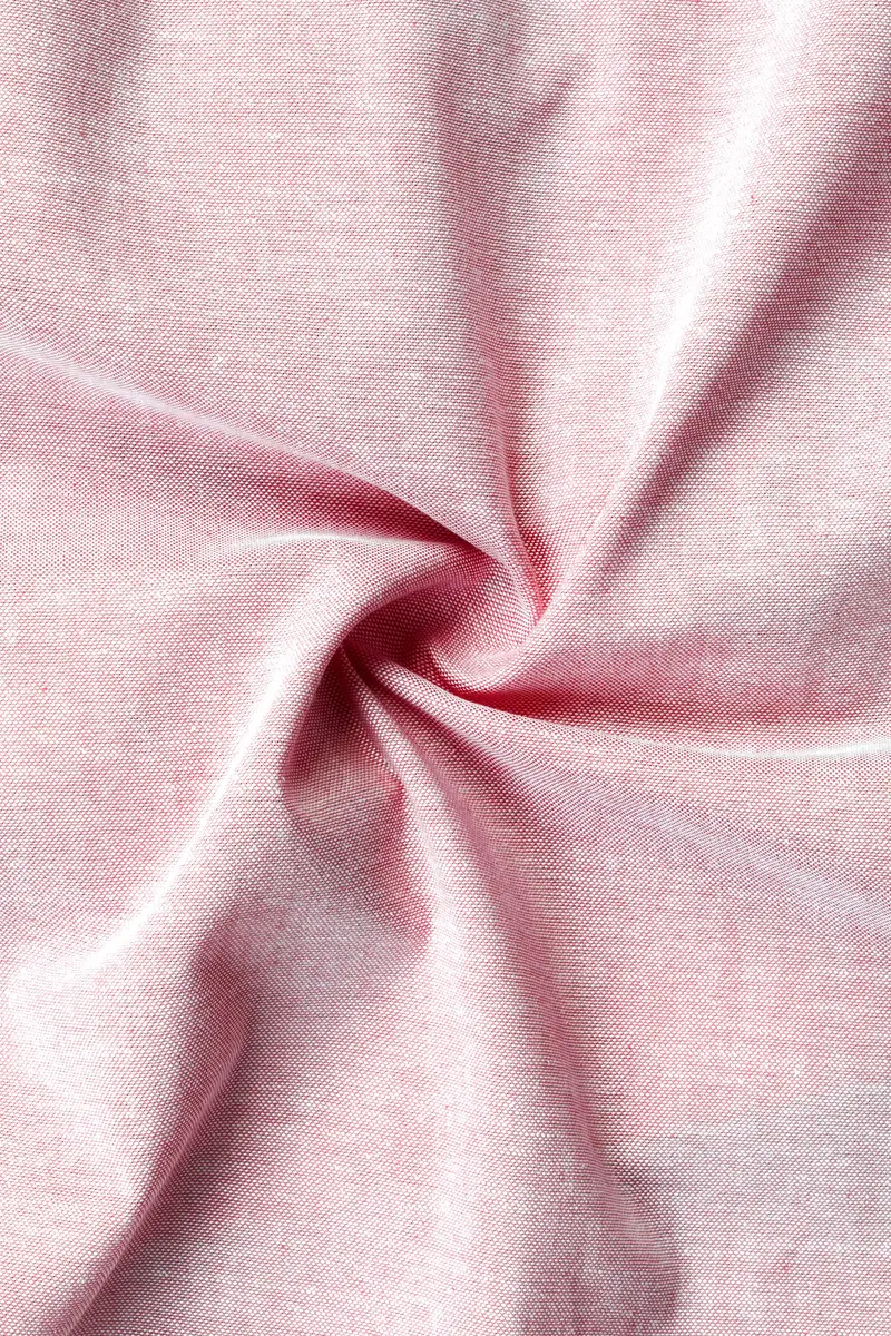 Mandys Pink Solid Oxford Premium Cotton Shirt 3