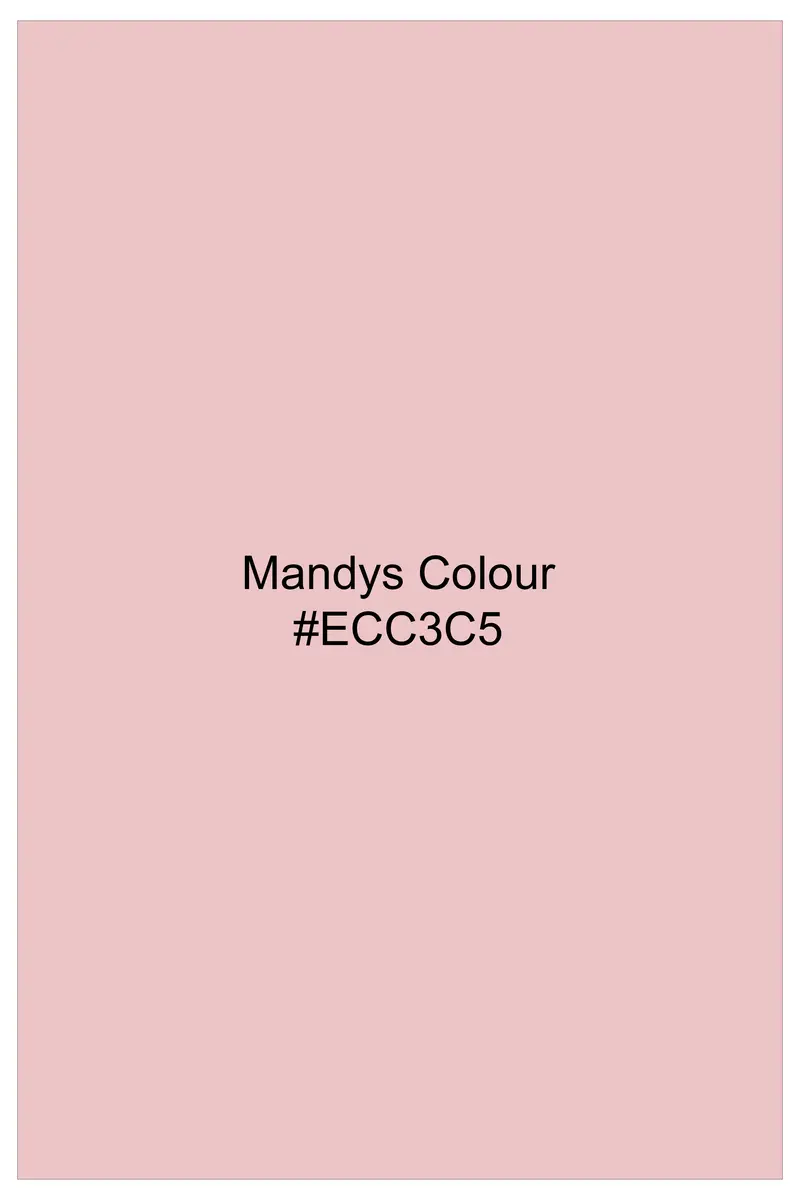 Mandys Pink Solid Oxford Premium Cotton Shirt 7