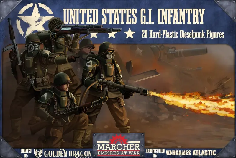Marcher: United States Infantry 1