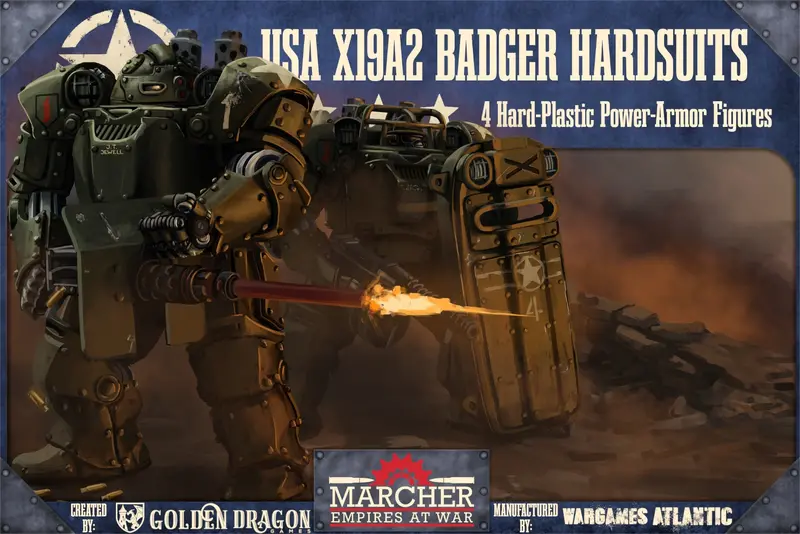 Marcher: X19a2 Badger Hardsuits 1