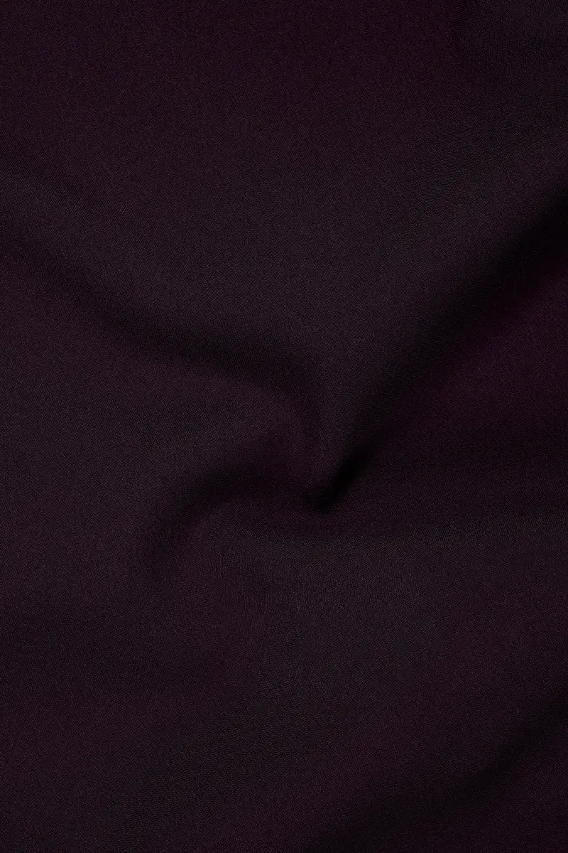Marenzo-Korean Seal Maroon 4-Way Stretch Wrinkle-Free Wool Rich Single Breasted Suit 3