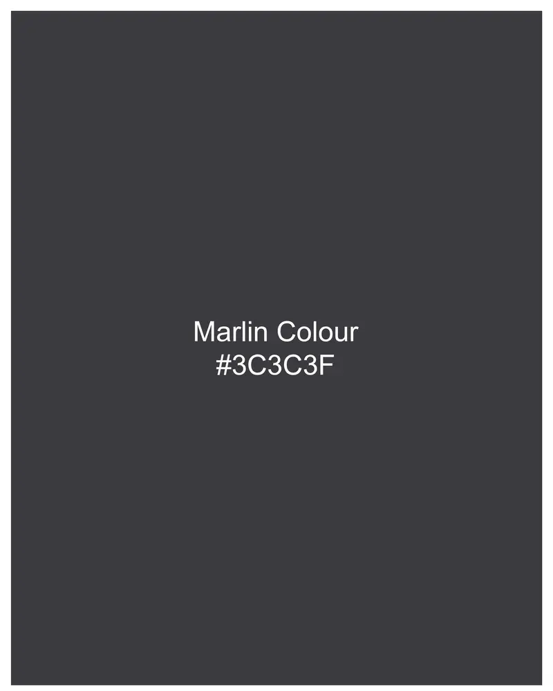 Marlin Gray Double Breasted Designer Overcoat 13