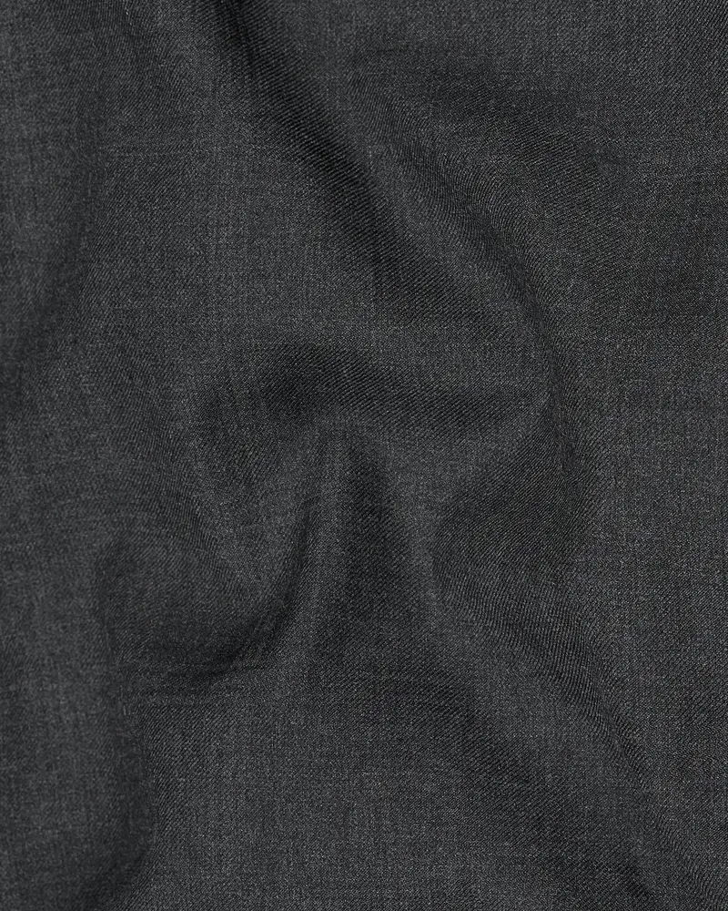 Marlin Gray Double Breasted Designer Overcoat 3